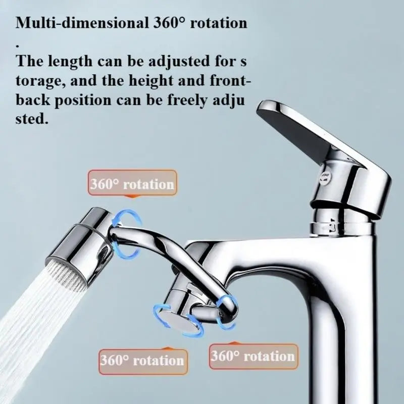 AquaFlex™ | 1440° Wasserhahnverlängerung mit 2 Sprühmodi