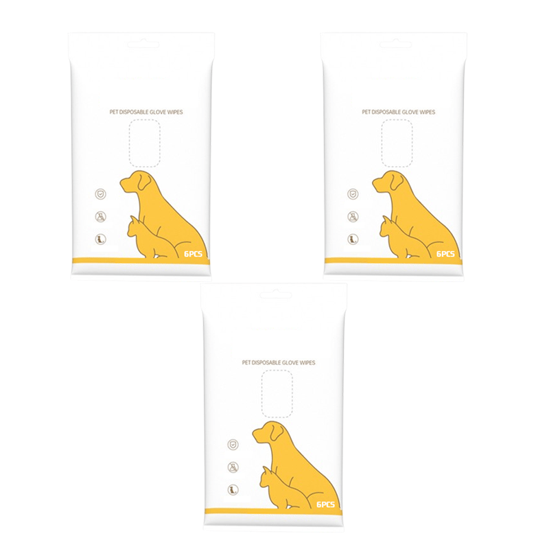1+1 GRATIS | PawsFresh™ | Desodorierende Handtücher für Hunde | 6er-Pack