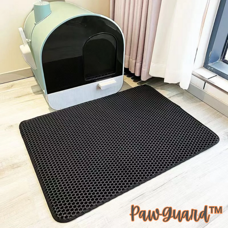 PawGuard™ | Zwei-lagige Katzenstreumatte für saubere und hygienische Böden [Letzter Tag Rabatt]