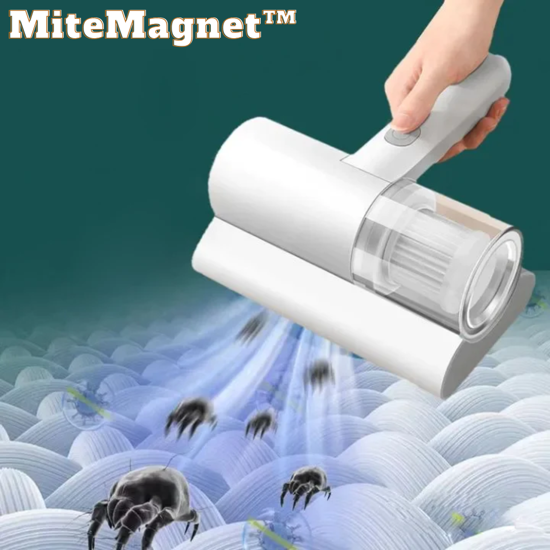 50% Rabatt | MiteMagnet™ | Effektiver Milben- und Staubentferner mit Vakuumfunktion