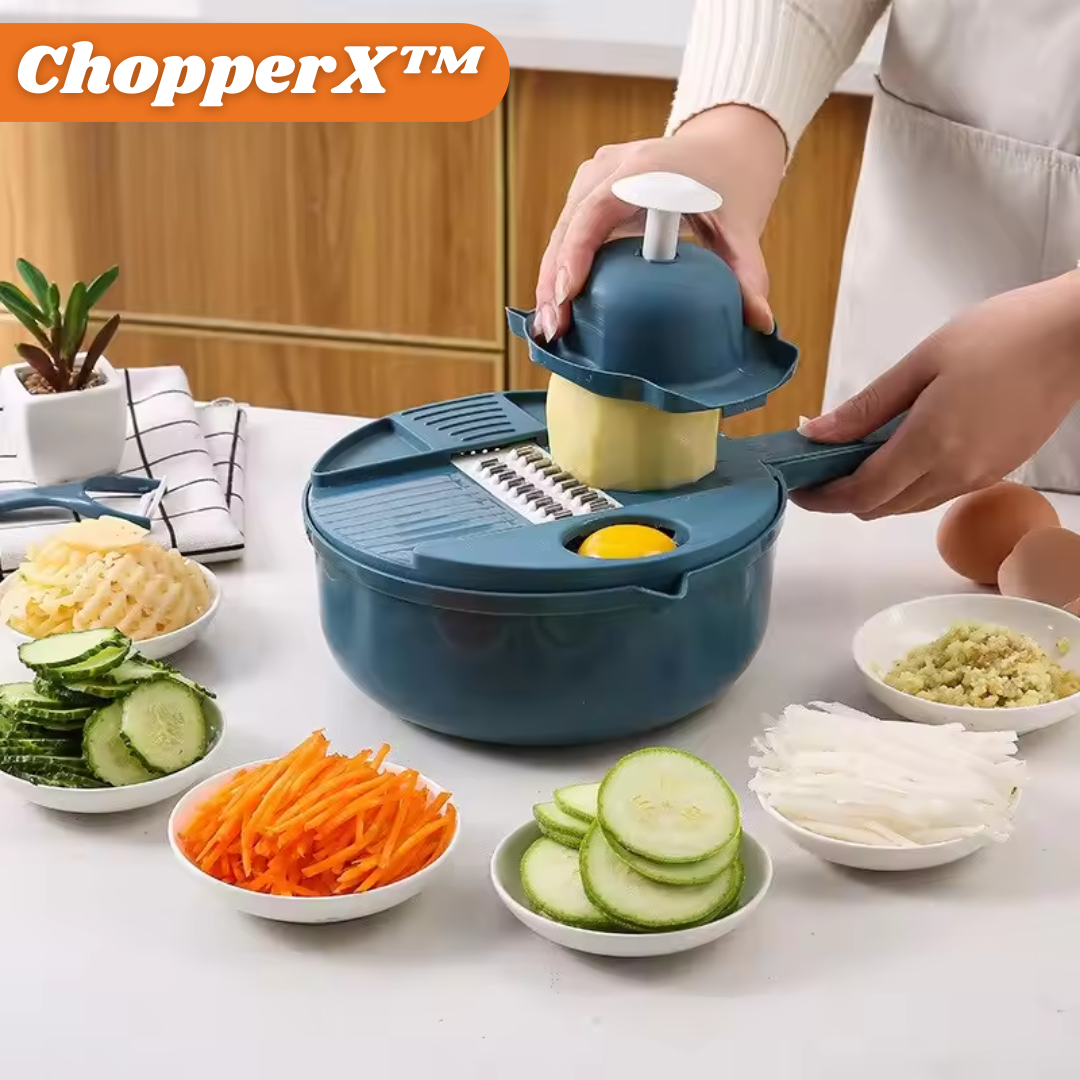 ChopperX™ | Multifunktionaler Gemüseschneider