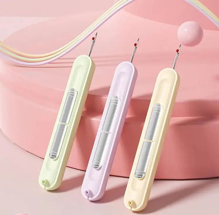 EasyThread™ | 2-in-1 Nadeleinfädler und Nahttrenner – Kompakt und Praktisch