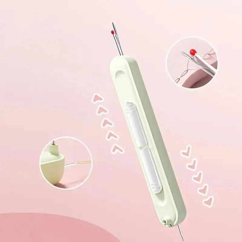 EasyThread™ | 2-in-1 Nadeleinfädler und Nahttrenner – Kompakt und Praktisch