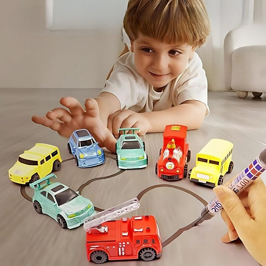 LineRacer™ | Spielauto SmartTracker — Entfessle grenzenlose Fantasie und echte Abenteuerlust!