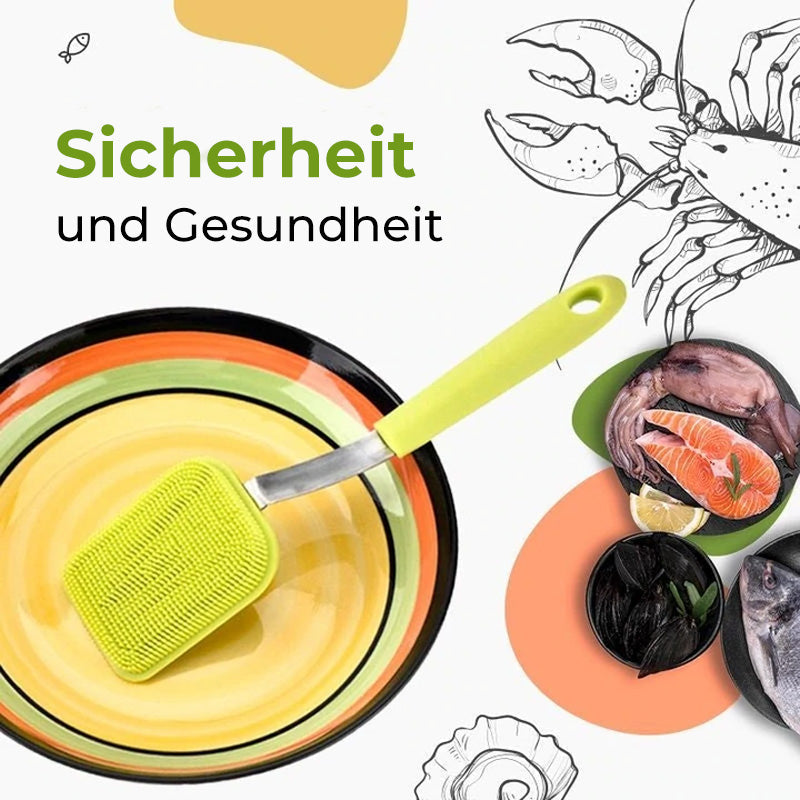 1+1 GRATIS | SwiftScrub™ | Aufhängbare Reinigungsbürste aus Silikon