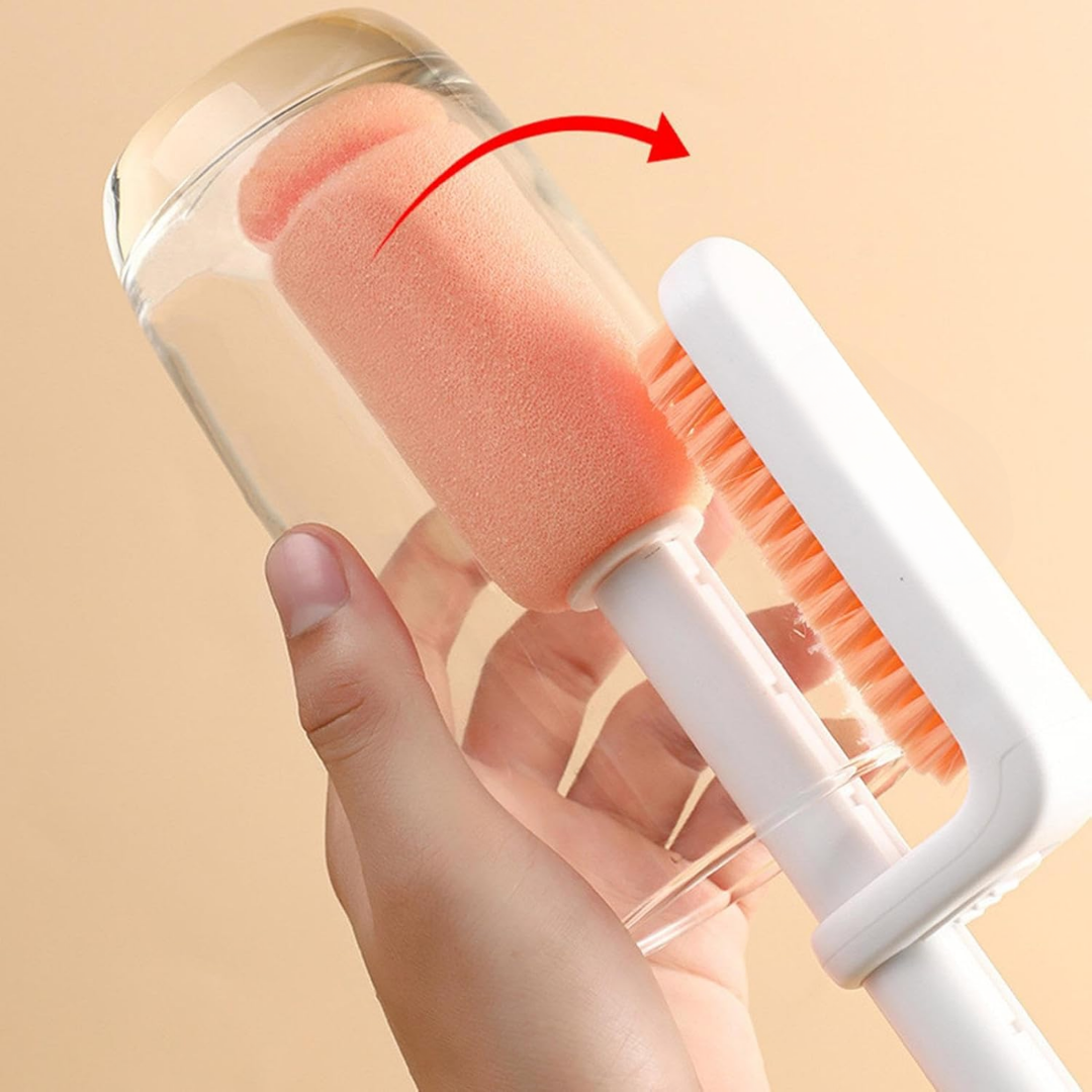 TwinClean™ | 3-in-1 Flaschenbürste