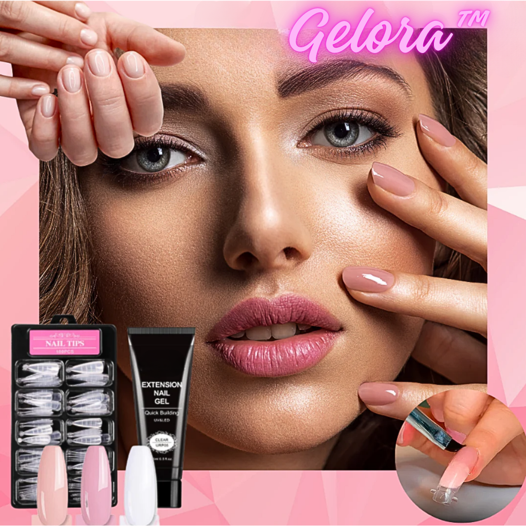 1+1 GRATIS | Gelora™ | Salonperfekte Nägel schnell, einfach und ohne Beschädigungen zu Hause