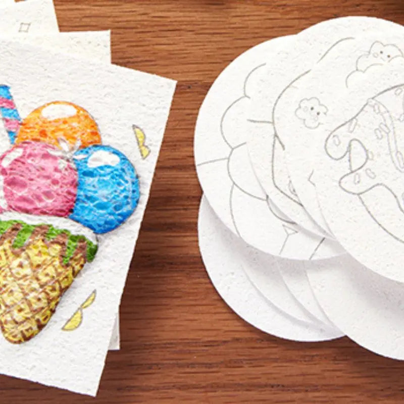 ArtFoam™ | 3D Schaumkunst Set — verleiht flachen Designs auffällige Tiefe und Farbe