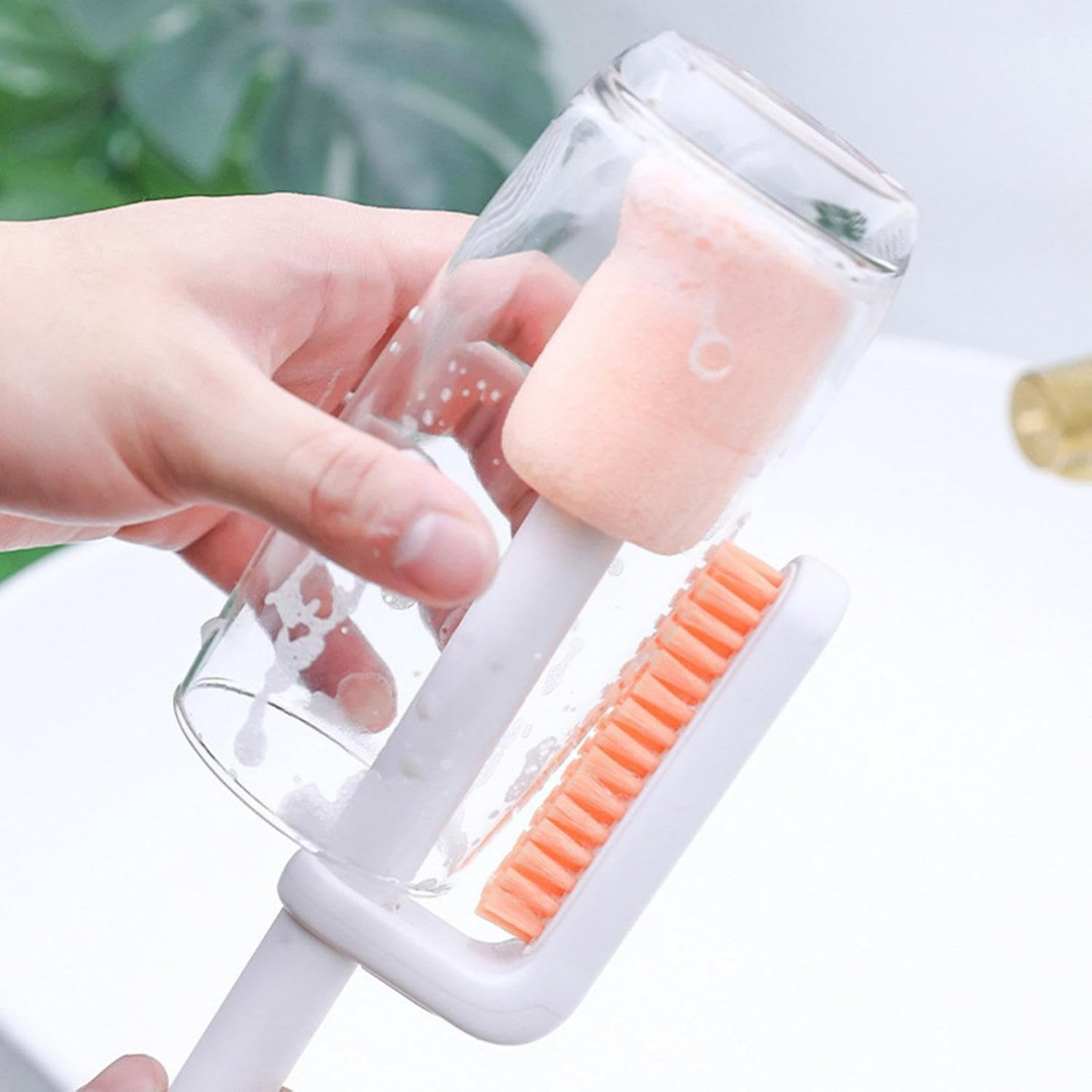 TwinClean™ | 3-in-1 Flaschenbürste