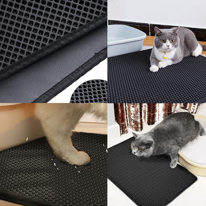PawGuard™ | Zwei-lagige Katzenstreumatte für saubere und hygienische Böden [Letzter Tag Rabatt]