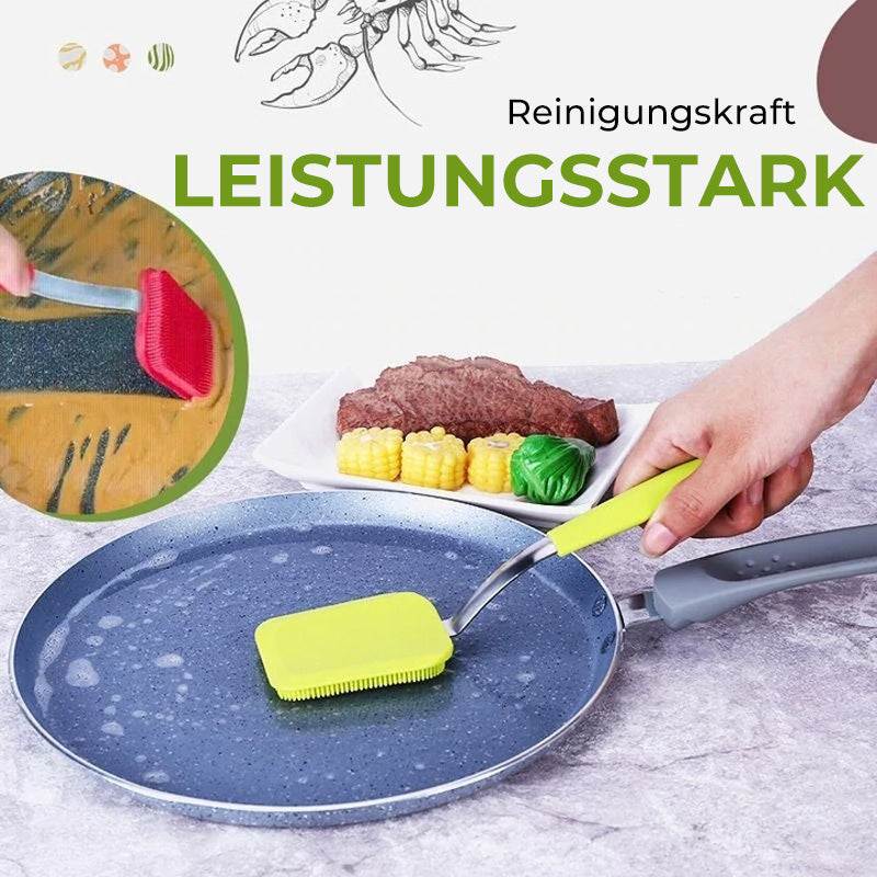 1+1 GRATIS | SwiftScrub™ | Aufhängbare Reinigungsbürste aus Silikon