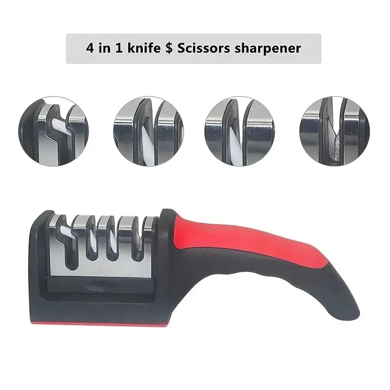 EdgeMaster™ | 4-Stufen Messerschärfer — Für mühelos scharfe Messer