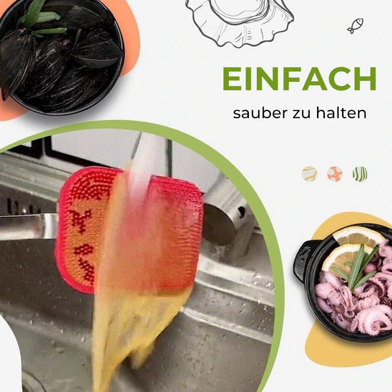 1+1 GRATIS | SwiftScrub™ | Aufhängbare Reinigungsbürste aus Silikon