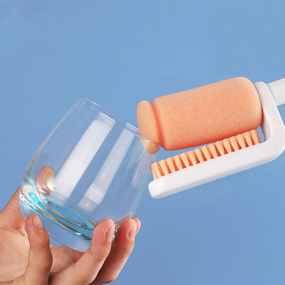 TwinClean™ | 3-in-1 Flaschenbürste