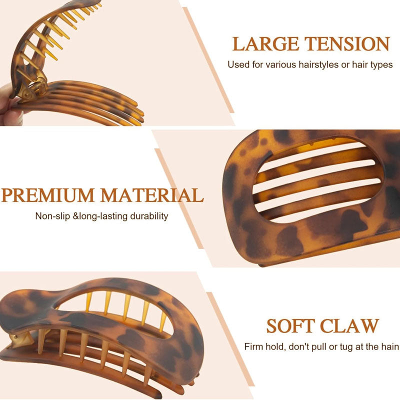 4+4 GRATIS | Tressclip™ | Ovales Haarnadelset