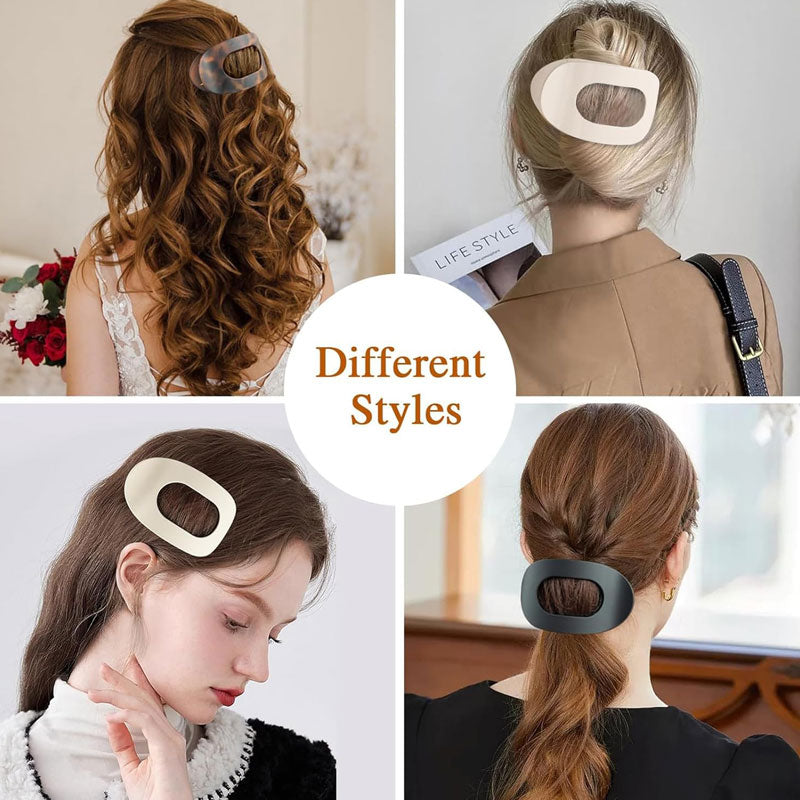 4+4 GRATIS | Tressclip™ | Ovales Haarnadelset