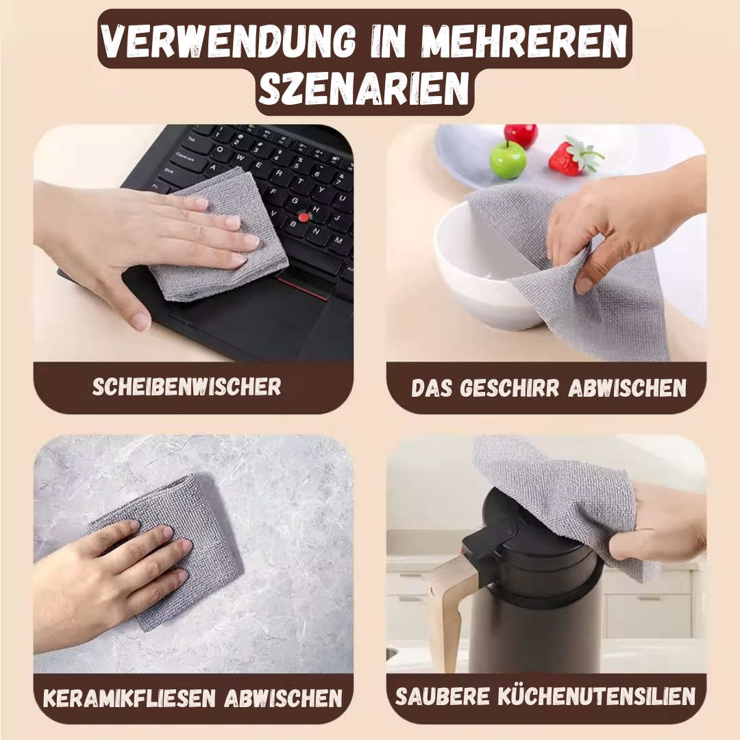 CleanWipe™ | Microfaser-Reinigungstücher