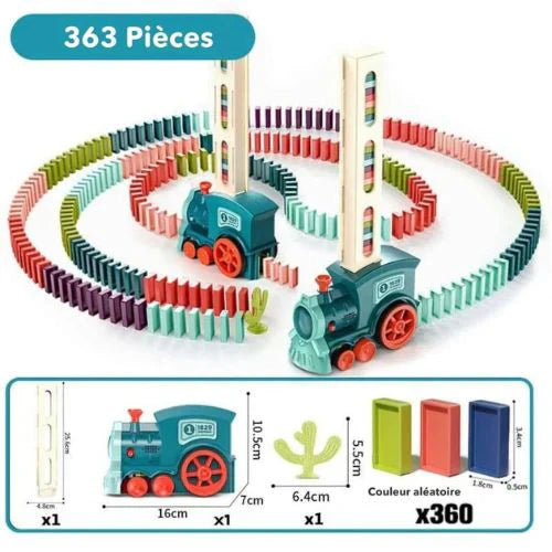 50 % Rabatt | Domino Train™ | Automatischer Domino-Zug für endlosen Spielspaß