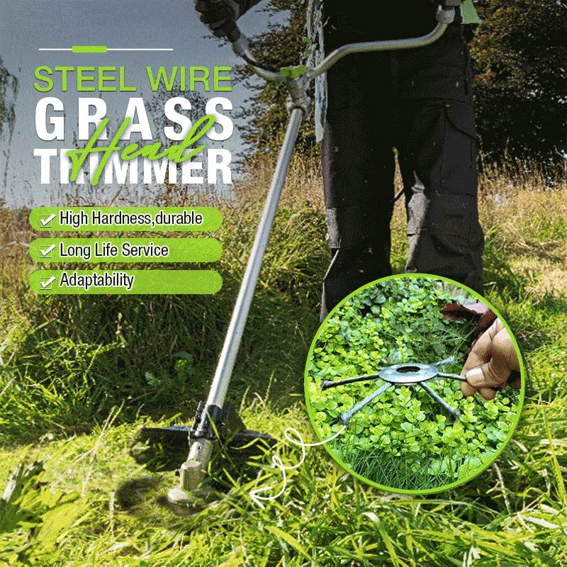 WeedRipper Pro™ | Grasschneidekopf aus Stahldraht