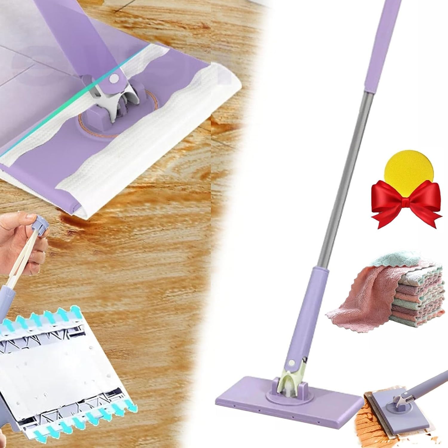 50% Rabatt |  MopMaster™ | Ihre hygienische und praktische Reinigungslösung