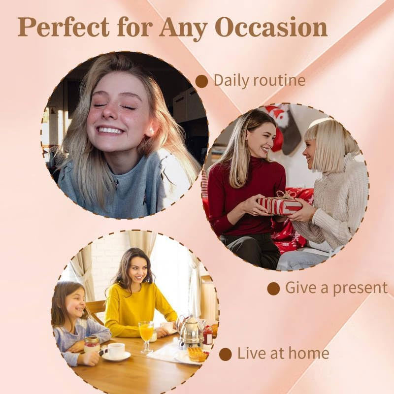 4+4 GRATIS | Tressclip™ | Ovales Haarnadelset
