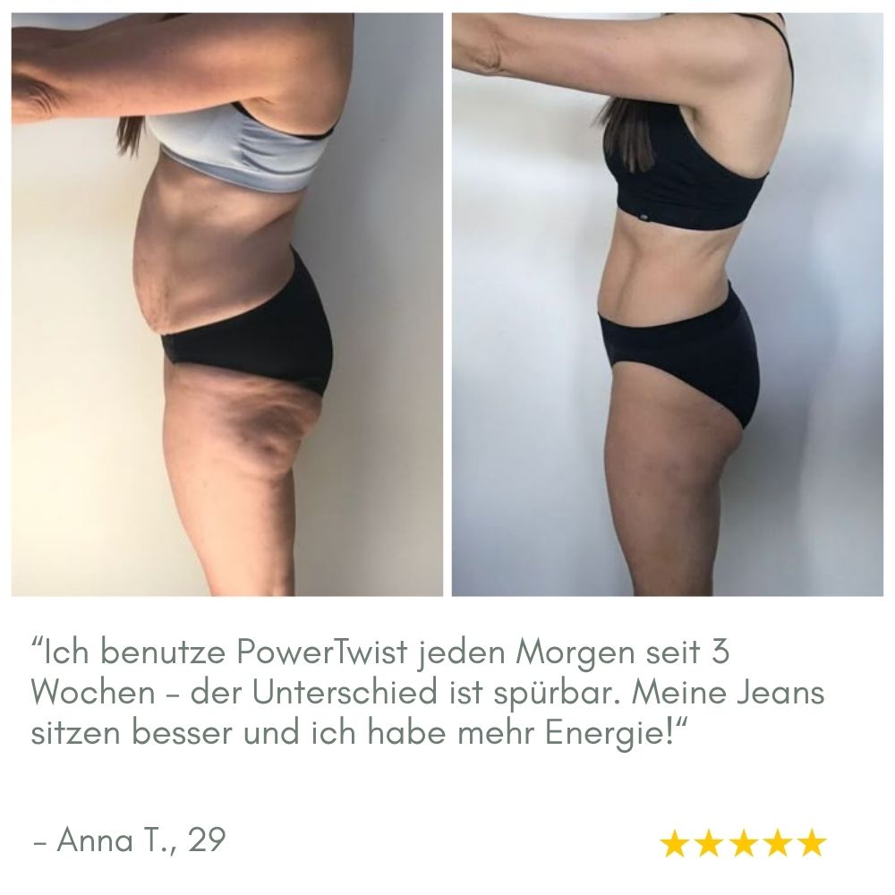 PowerTwist™ | 15 Minuten zur Traumfigur und Energie, die dich den ganzen Tag antreibt!