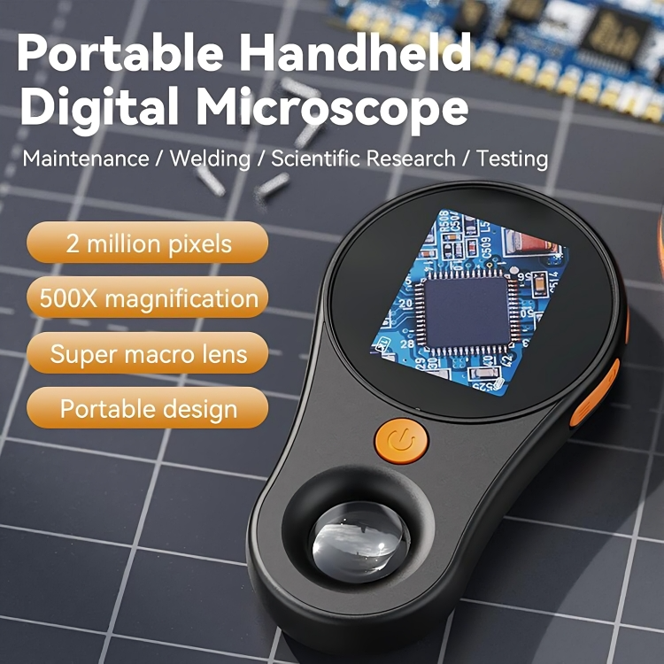 50% RABATT | SharpView™ | HD-Digitalmikroskop mit 500x Vergrößerung & 2" IPS-Display
