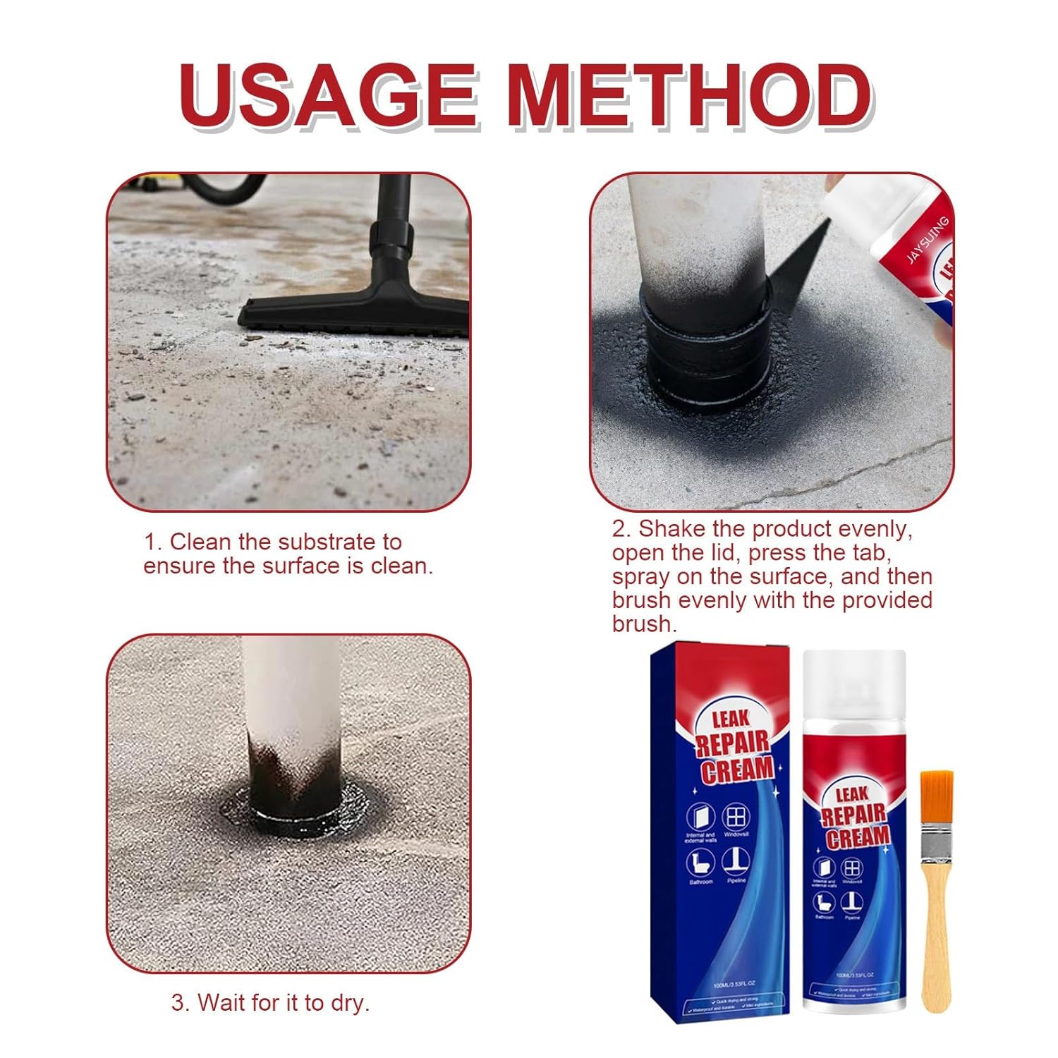 SealTight™ | Wasserdichtes Leckreparaturspray
