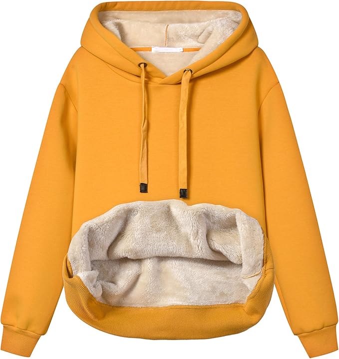 MeraLux™ | Fleece Kapuzenpullover - Stilvoller, flauschiger Hoodie mit luxuriösem Komfort und wohliger Wärme für den Winter