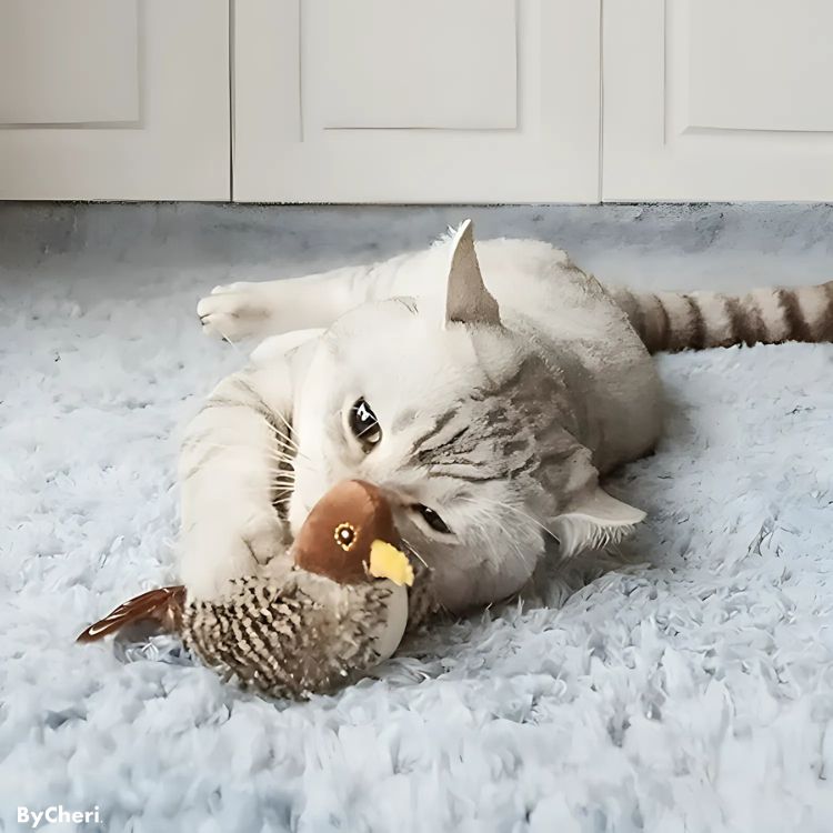 1+1 GRATIS | FuzzyTweet™ | Interaktives Katzenspielzeug