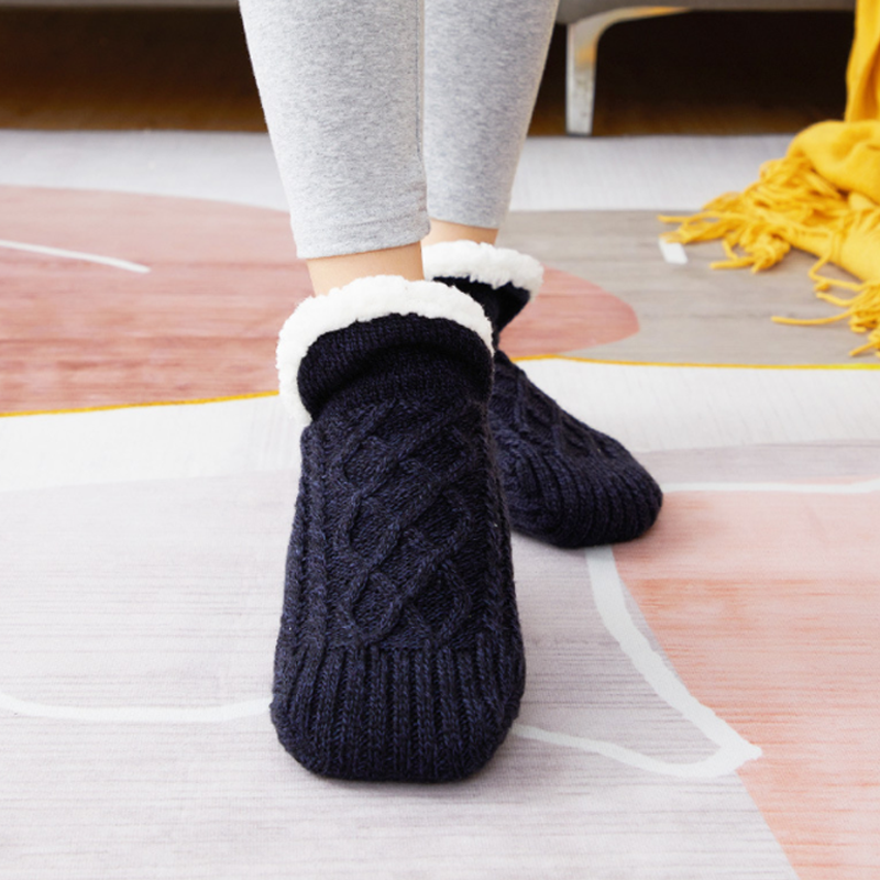 50% Rabatt | CozyFeet™ | Luxuriöse, wärmende Pantoffelsocken, die deine Füße umarmen