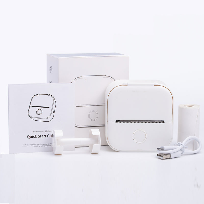 50% RABATT | Mini-Drucker™ | Kostenloses Druckpapier - Der Drucker, der nie Tinte braucht!