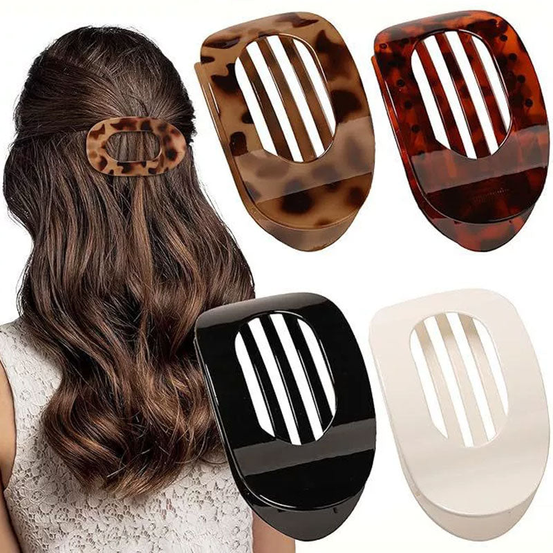 4+4 GRATIS | Tressclip™ | Ovales Haarnadelset