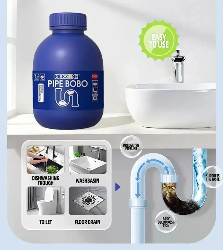 DrainMaster™ | Abflussreiniger — müheloses Freiwerden für Rohre