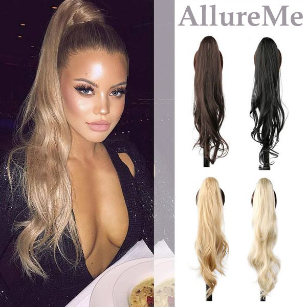 Maya’s Ponytail™ | Mühelose Eleganz in Sekundenschnelle | Sichere, voluminöse und stilvolle Pferdeschwanzverlängerung für jeden Anlass