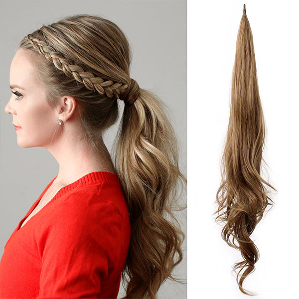 Maya’s Ponytail™ | Mühelose Eleganz in Sekundenschnelle | Sichere, voluminöse und stilvolle Pferdeschwanzverlängerung für jeden Anlass