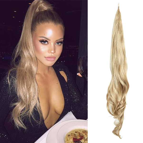 Maya’s Ponytail™ | Mühelose Eleganz in Sekundenschnelle | Sichere, voluminöse und stilvolle Pferdeschwanzverlängerung für jeden Anlass