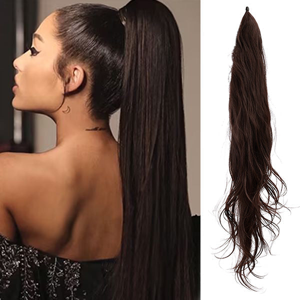 Maya’s Ponytail™ | Mühelose Eleganz in Sekundenschnelle | Sichere, voluminöse und stilvolle Pferdeschwanzverlängerung für jeden Anlass