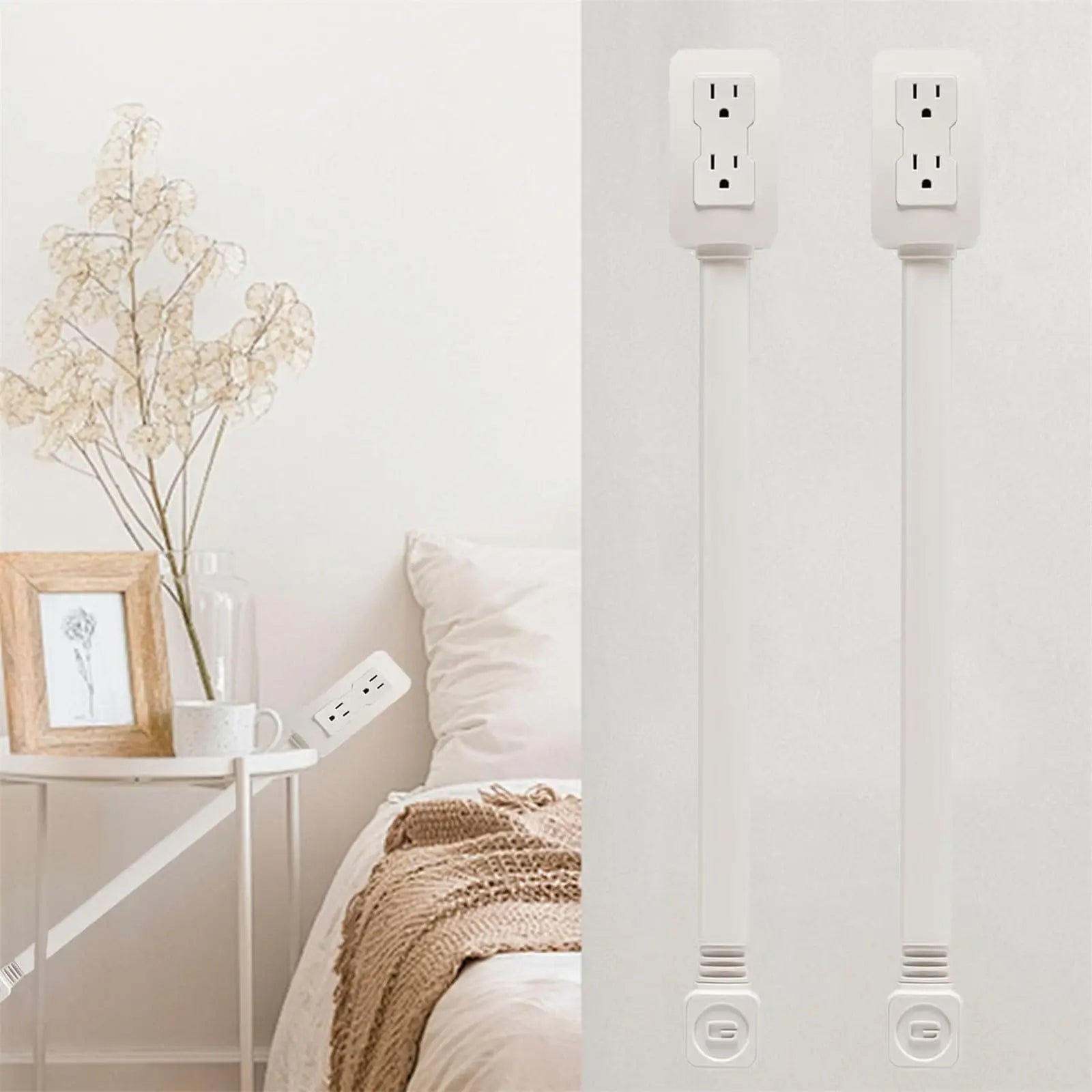 ChargeFlex™ | Ausziehbare Steckdosenleiste — Kein Stress mehr mit schwer erreichbaren Dosen