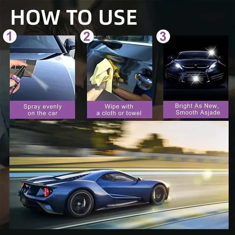 HydroLustre™ | Auto-Pflegespray — Glänzender Lack ohne Aufwand