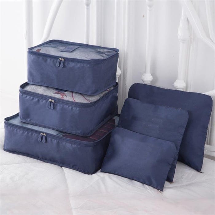 TravelOrganizer | 6-teiliges Packsystem für müheloses Reisen