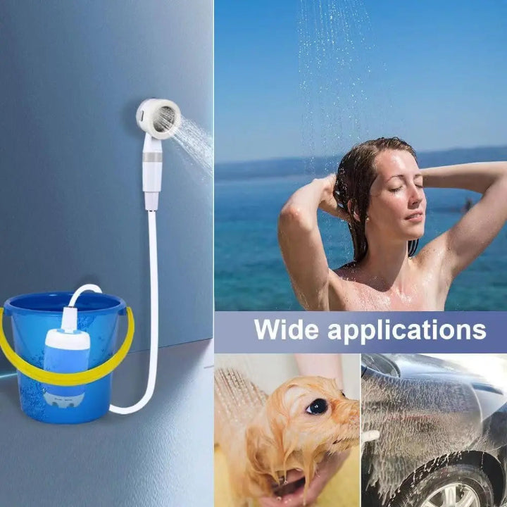 AquaGo™ | Camping Notfall Dusche — Backup-Lösung für Auto & Outdoor-Aktivitäten