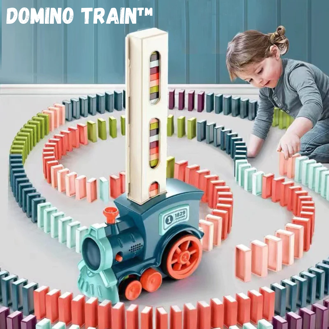 50 % Rabatt | Domino Train™ | Automatischer Domino-Zug für endlosen Spielspaß