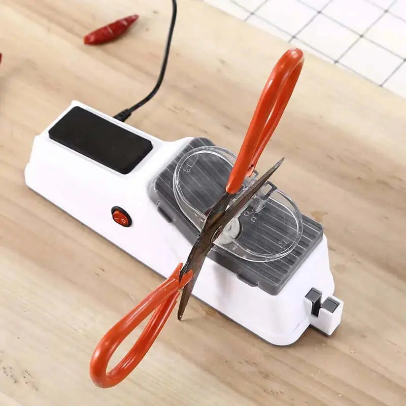 BladePulse™ | Elektrischer Messerschärfer — Rasiermesserscharfe Klingen in Sekunden