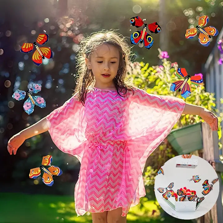 FlutterMagic™  | Fliegende Schmetterlings-Überraschung — Staunen auf Hochzeiten & Feiern 10er set