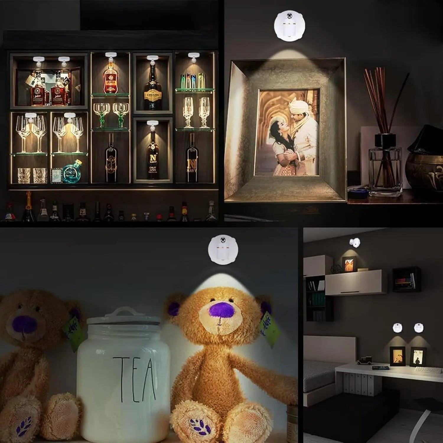 LumiBeam™ | Kabellose Spotlight-Lampe – Ambiente für Pflanzen, Bilder & Wohnräume