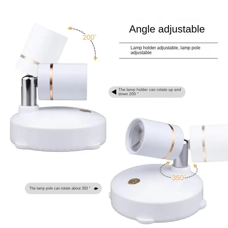 LumiBeam™ | Kabellose Spotlight-Lampe – Ambiente für Pflanzen, Bilder & Wohnräume