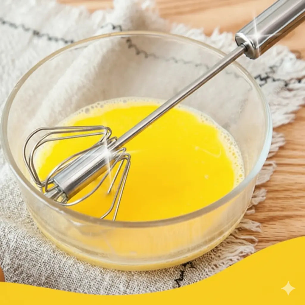 WhipEase™ | Küchenmixer ohne Strom – Einfaches Mischen überall