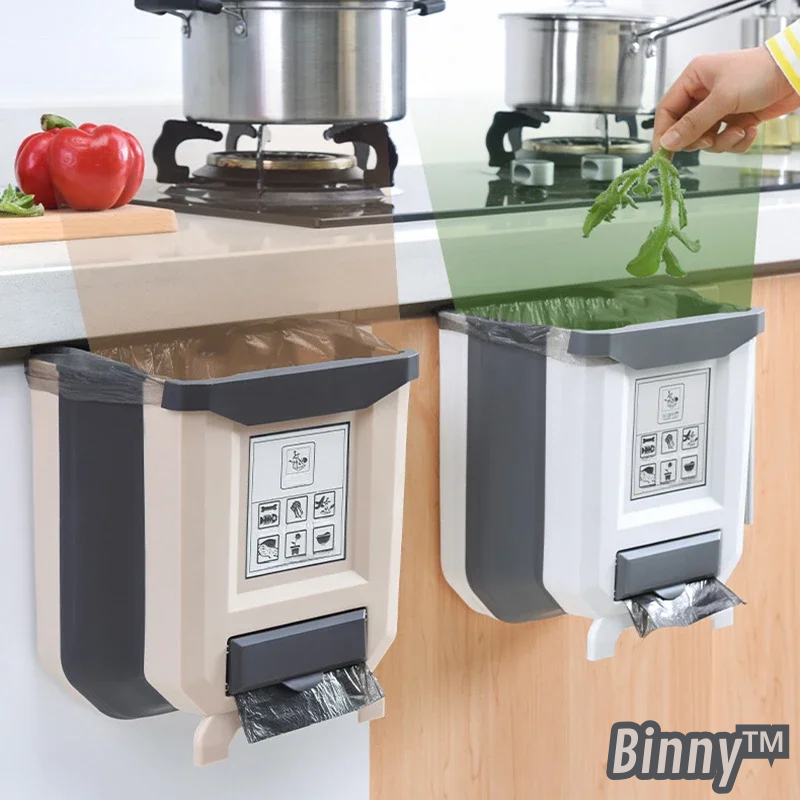 Binny™ | Zusammenklappbarer Mülleimer