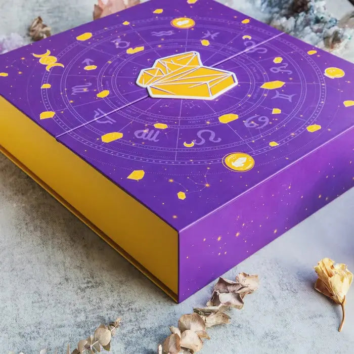 Kristall-Countdown-Box™ | 31 Nächte voller Rätsel & Kristallenergie
